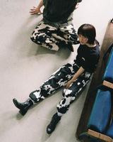 Cow pattern Pants