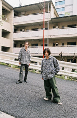 Paisley pattern shirt outer