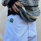 YS taperd color denim