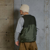 사냥 퀼트 패딩 조끼