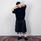 Wide loose waffle T-shirt 【AZR-BALLSY-22SS-AB】