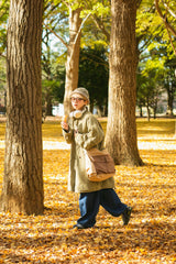 double pocket shoulder bag