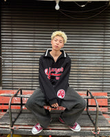 front logo fleese jackt