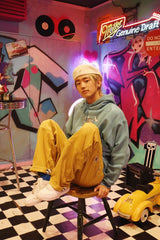 Tecchan X 9090 Tiger-Pattern天使連帽衫