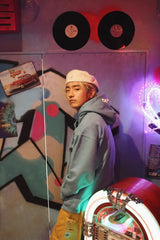 Tecchan X 9090 Tiger-Pattern畫家褲子