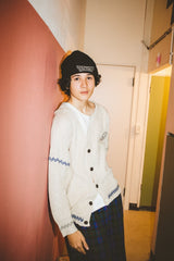 "N" Logo Stitch Cardigan