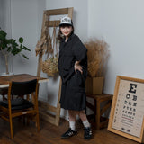 Military wide flap pocket short length shirt 【AZR-BL-0001-015】