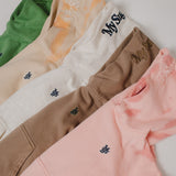 MSB logo embroidery hoodie spring color