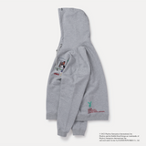 花花公子X Genzai拼貼拉鍊連帽衫