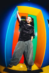 9090旅行彩色牛仔布