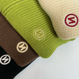 "N"로고 반 지퍼 니트