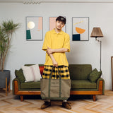 Wide loose kanoko polo shirt 【AZR-BALLSY-22SS-AC】