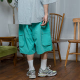Ripstop Cargo Half Pants 【AZR-BL-0001-011】