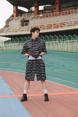 MSB logo patterned pants