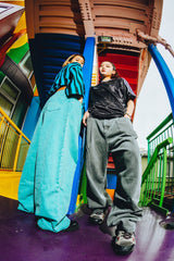 9090旅行彩色牛仔布