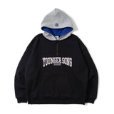 切換半拉鍊連帽衫