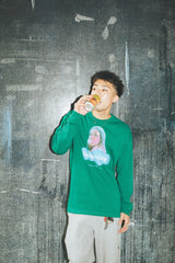 Bubble Girl Logo LS TEE