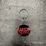 Universal logo circle keychain