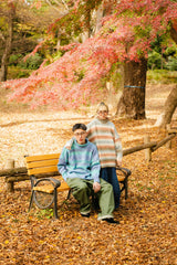 그라데이션 터트로 니트