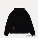 花花公子X Genzai拼貼拉鍊連帽衫