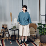 Military wrap pocket drawcord T-shirt 【AZR-BALLSY-22SS-AA】