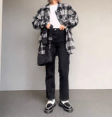 RAISED CHECK JAKET【AZR-HTH-0001-036】