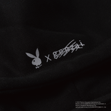 花花公子X Genzai拼貼拉鍊連帽衫