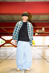 9090 Techno氣球牛仔褲