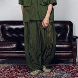 Wide Zip Balloon Nylon Pants【AZR-BL-0001-010】