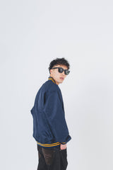 WudgeBoy logo nylon stadium jumper