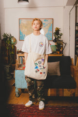 MSB×NFL team logo patch mesenger bag