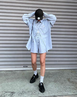 2WAY COLOR SHIRT SETUP【AZR-HTH-0001-016】