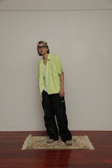 Snap Button Color Shirt