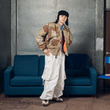 Military Drawcord Tuck Cargo Pants 【AZRーblー0001ー01 】