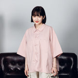 Military-like China shirt 【AZR-BL-0001-017】