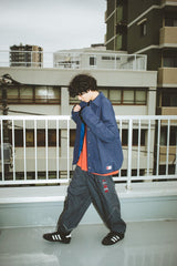 徽標徽標棉線教練夾克