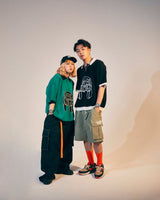 9090 X年輕歌曲針織polo卹