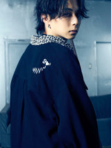 MIO×9090豹領襯衫