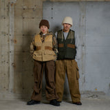 사냥 퀼트 패딩 조끼