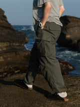 military slim cargo pants 【AZR-BL-0001-034】