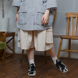 Ripstop Cargo Half Pants 【AZR-BL-0001-011】