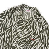 ZEBRA OPEN COLLAR SHIRT
