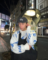 student apathy logo knit polo 【AZR-SA-0001-013】