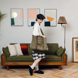 Wide loose kanoko polo shirt 【AZR-BALLSY-22SS-AC】