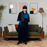 Patchwork military shirt【AZR-BL-0001-019】