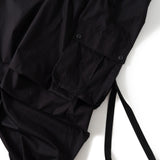 군용 드로우 코드 스노우 카고 바지