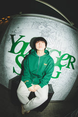 KALMA × younger song zip hoodie