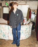 YS flare denim pants