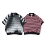 뿌리 덮개 국경 니트 폴로