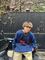 YS Bite徽標船員編織